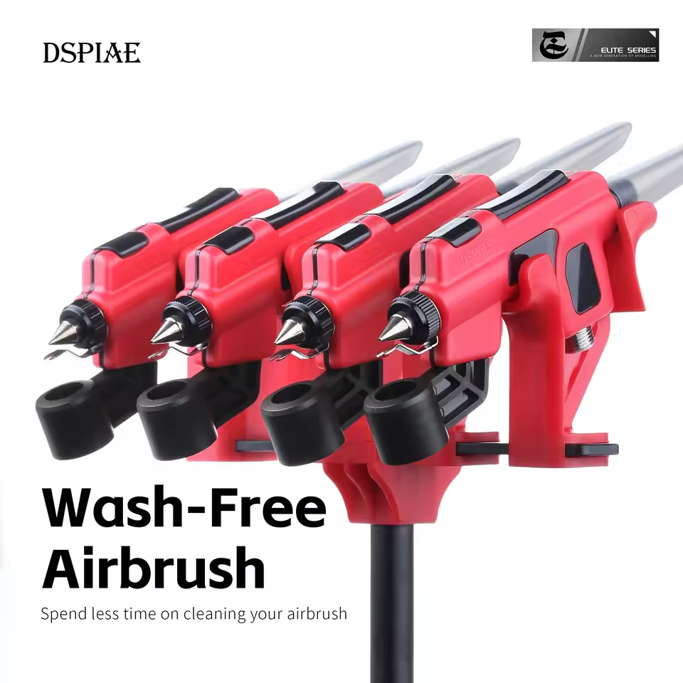 Metallic Spray Paint - DSPIAE PT-AB Wash-Free Airbrush with Marker