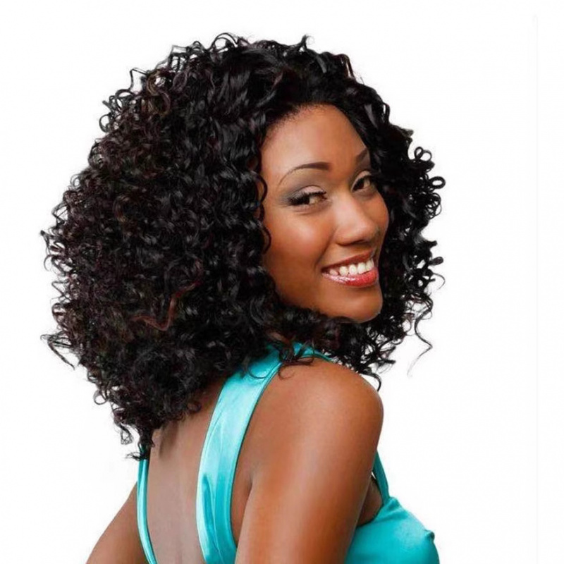 Wig Fiber Net - , European and American short curly