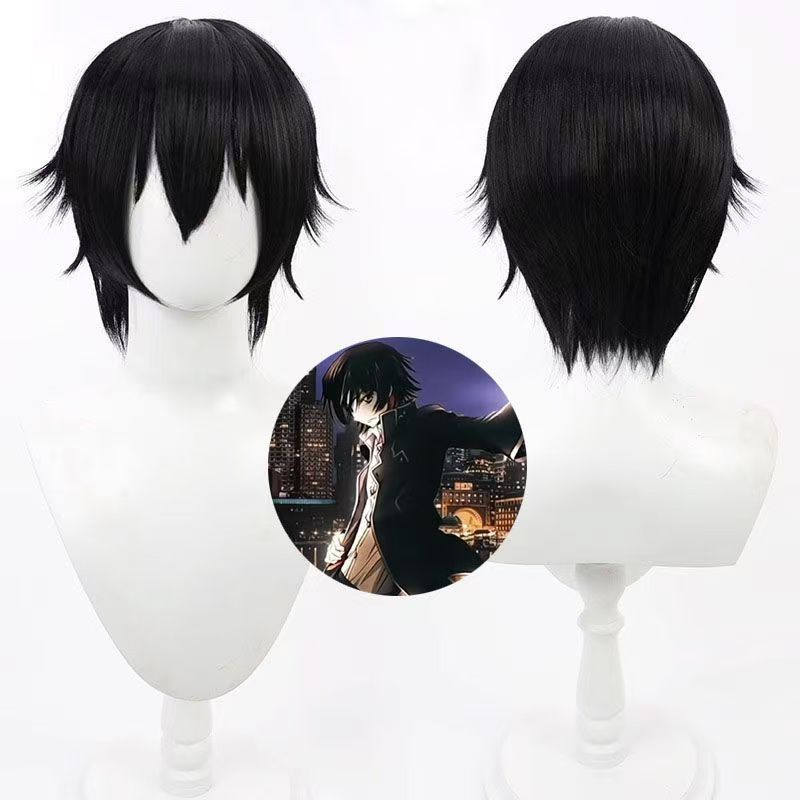 Wig Fiber Net - Anime Lelouch Lamperouge Cosplay Wig short