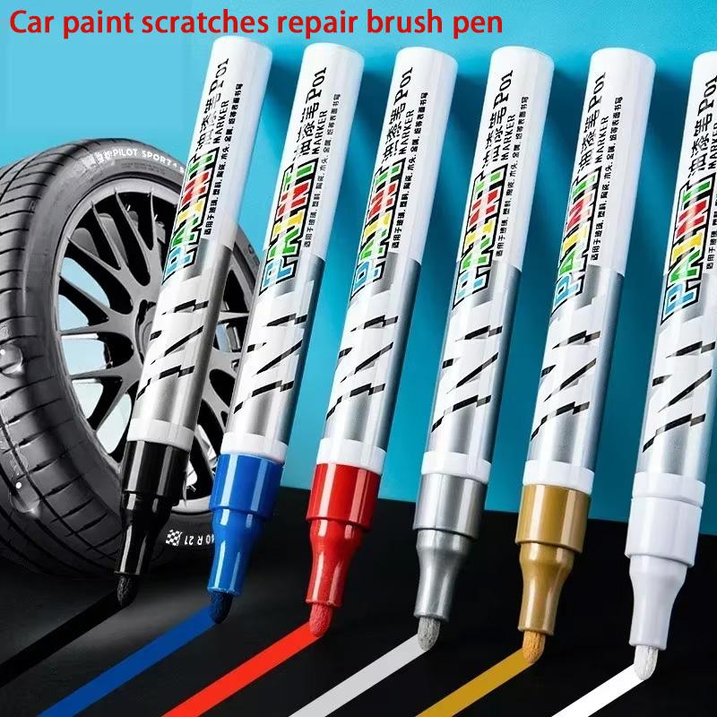Metallic Spray Paint - Waterproof Car Paint Scratch Repair Brush