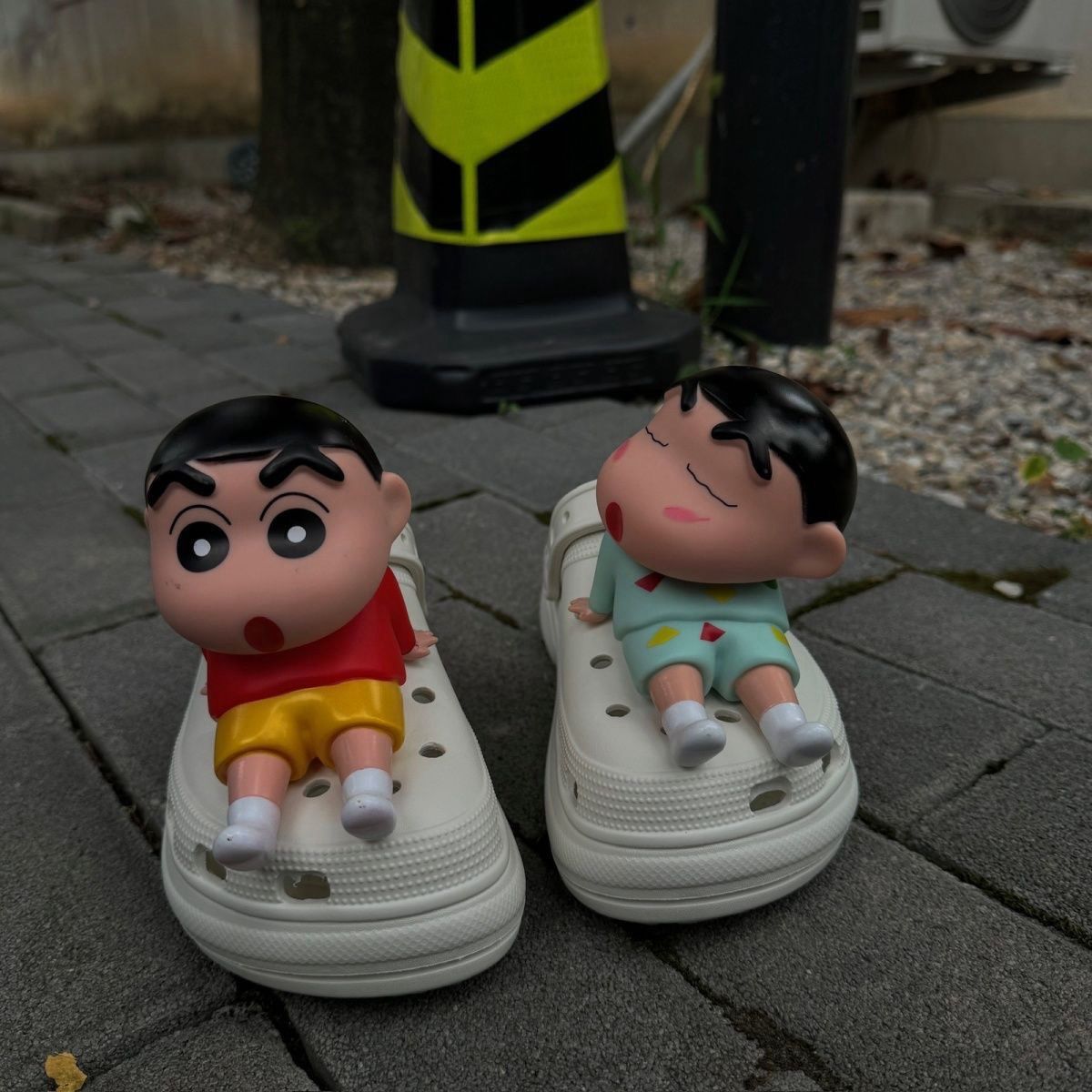 Cosplay Prop Diy - Crayon Shin-chan 3D Squishy Shoe Charms