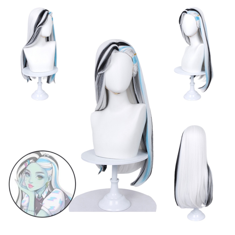 Anime Frankie Stein Cosplay Wi - Wig Fiber Net review and price