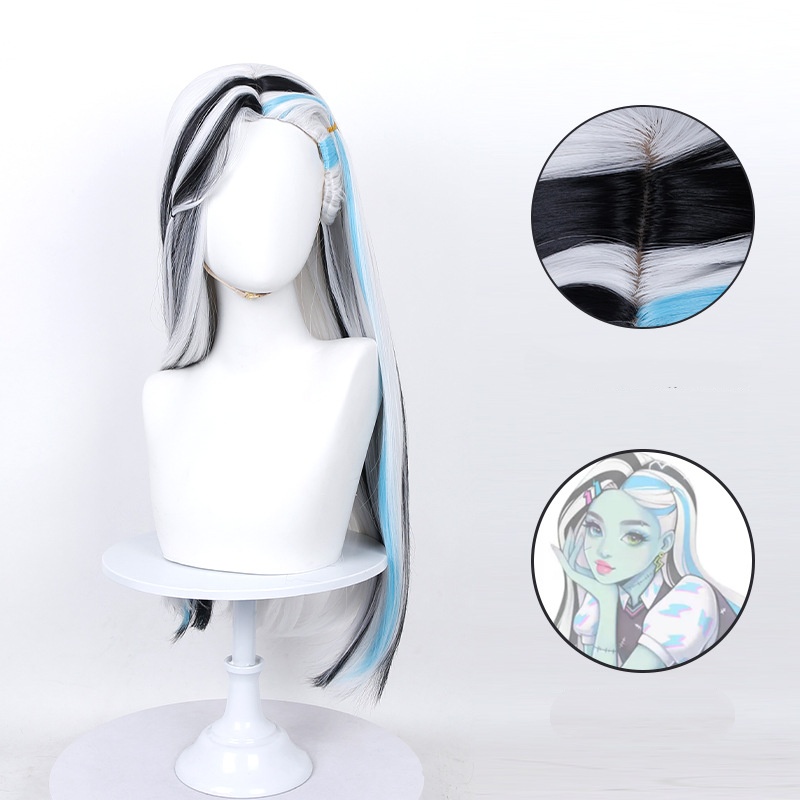 Anime Frankie Stein Cosplay Wi - Wig Fiber Net review and price