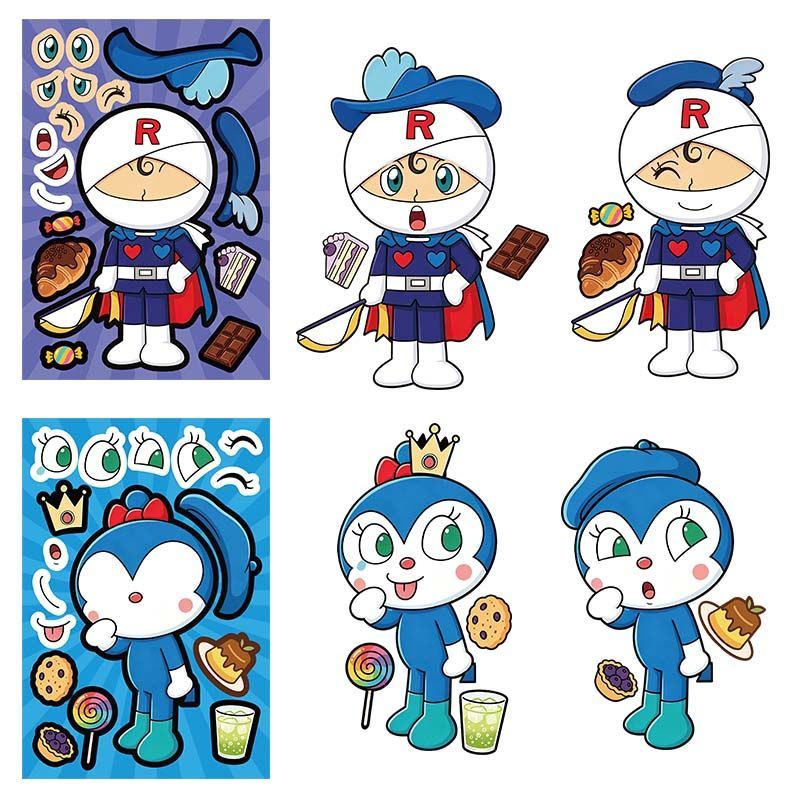 Anpanman collage stickers, cut - Cosplay Prop Diy review and price