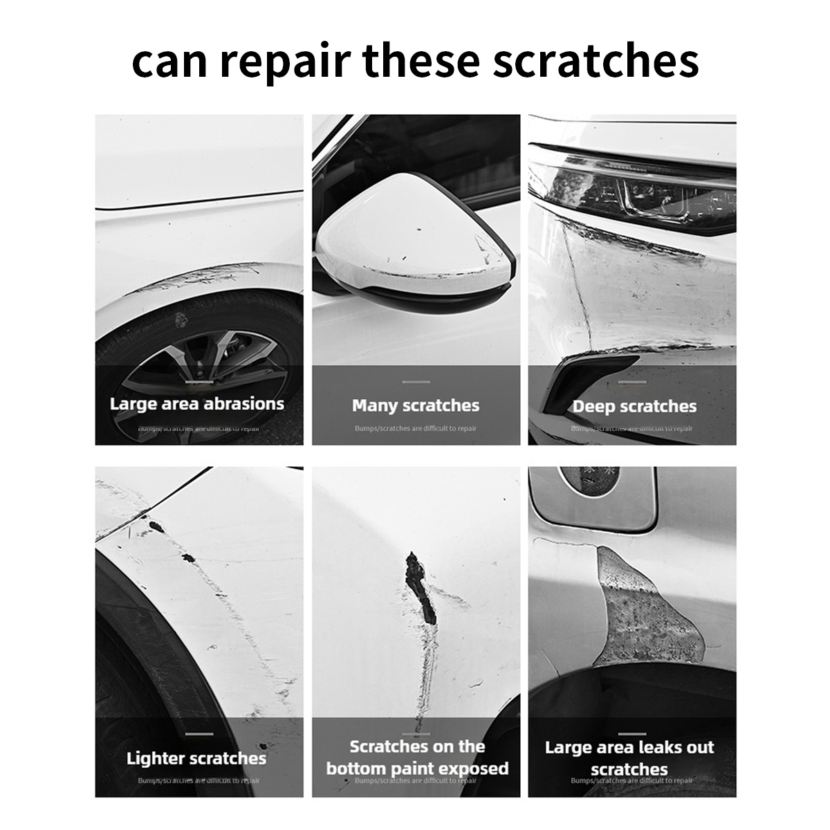 Silver Car Scratch Repair Spra - Metallic Spray Paint review and price