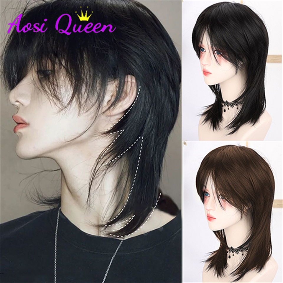AS Wig Female Short Hair Black - Wig Fiber Net review and price