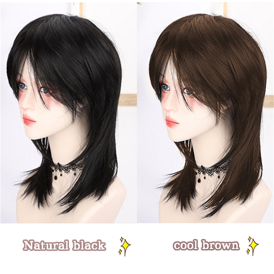 AS Wig Female Short Hair Black - Wig Fiber Net review and price