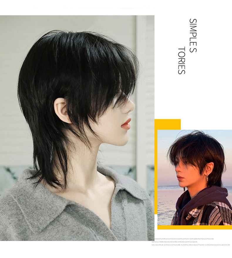 AS Wig Female Short Hair Black - Wig Fiber Net review and price
