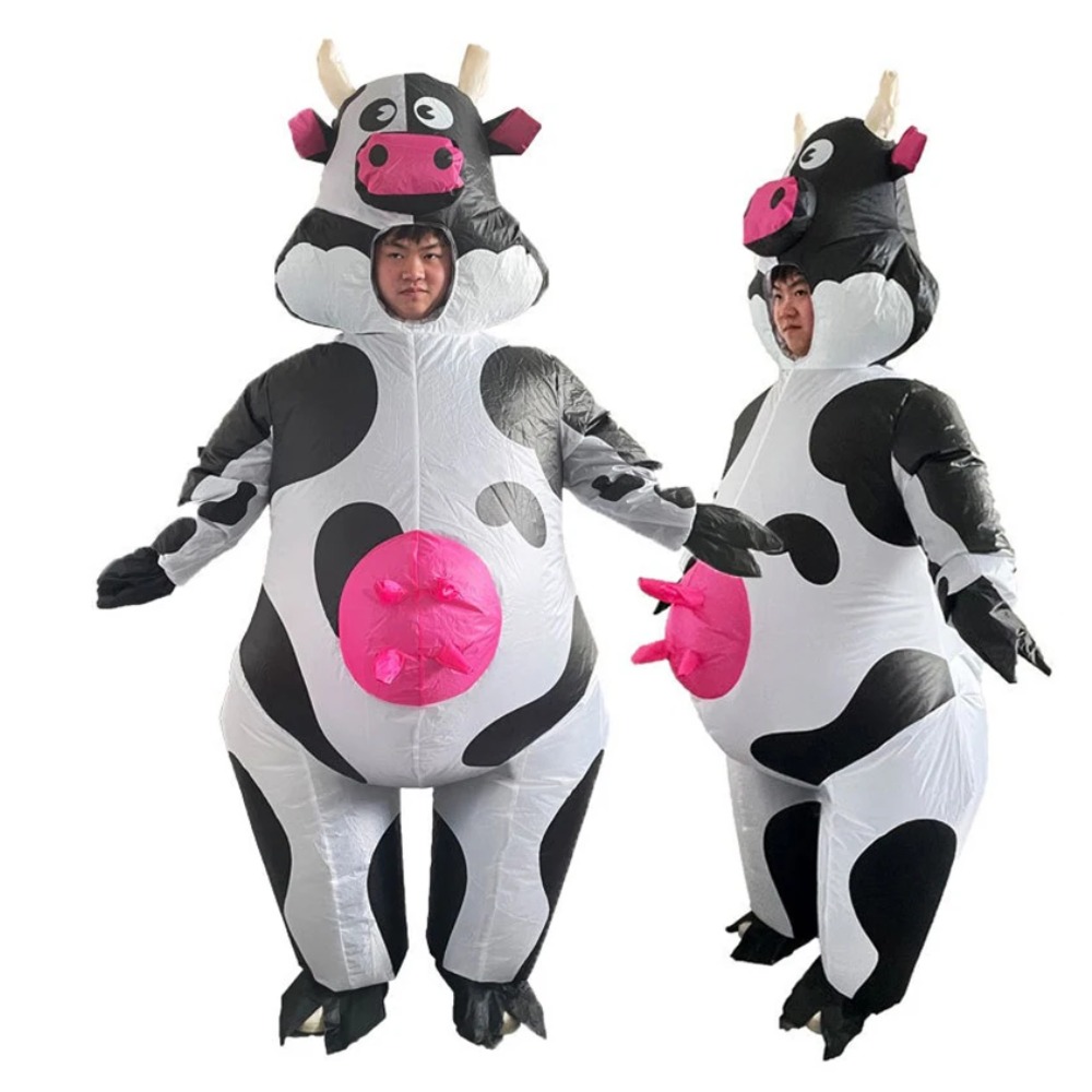 Cow Inflatable Suit Amusement  - Cosplay Prop Business review and price