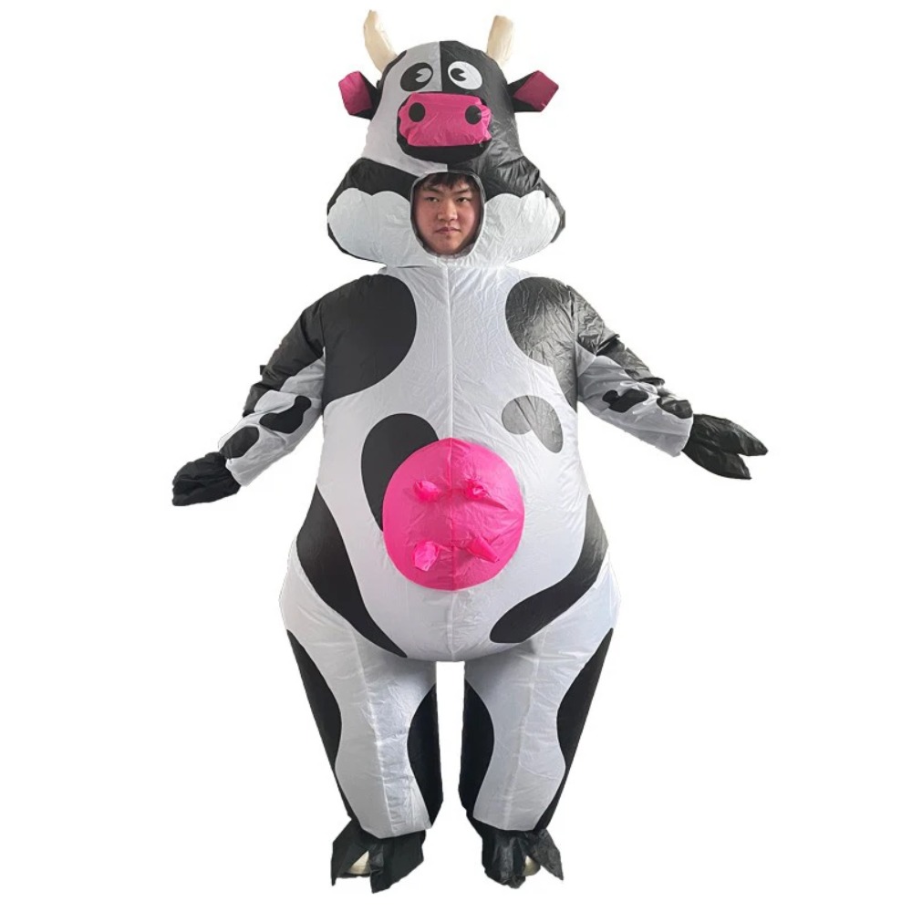 Cow Inflatable Suit Amusement  - Cosplay Prop Business review and price