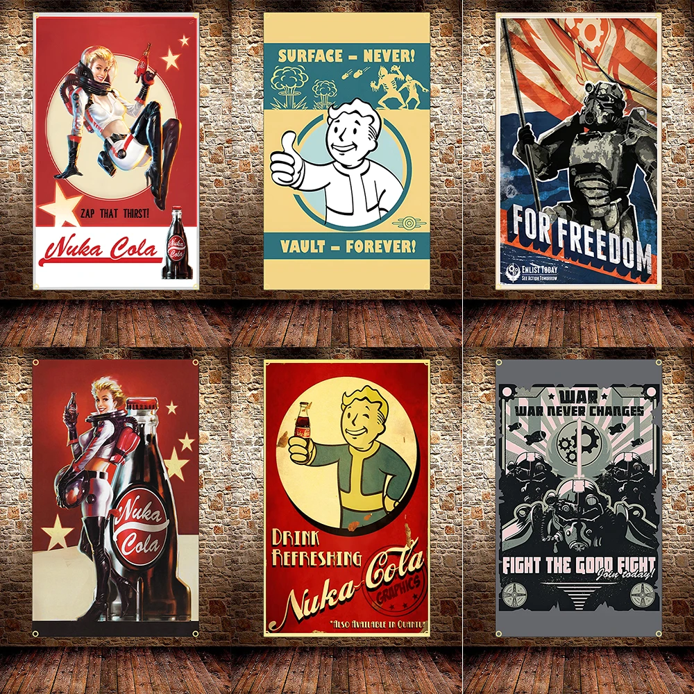 FLAGDOM 90X150CM 3X5Ft GAME Po - Fallout Cosplay Prop review and price