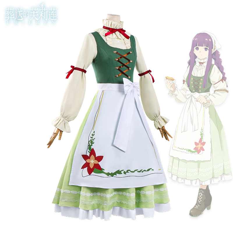 Anime Fern Cosplay Outfit Frie - Frieren Cosplay Prop review and price