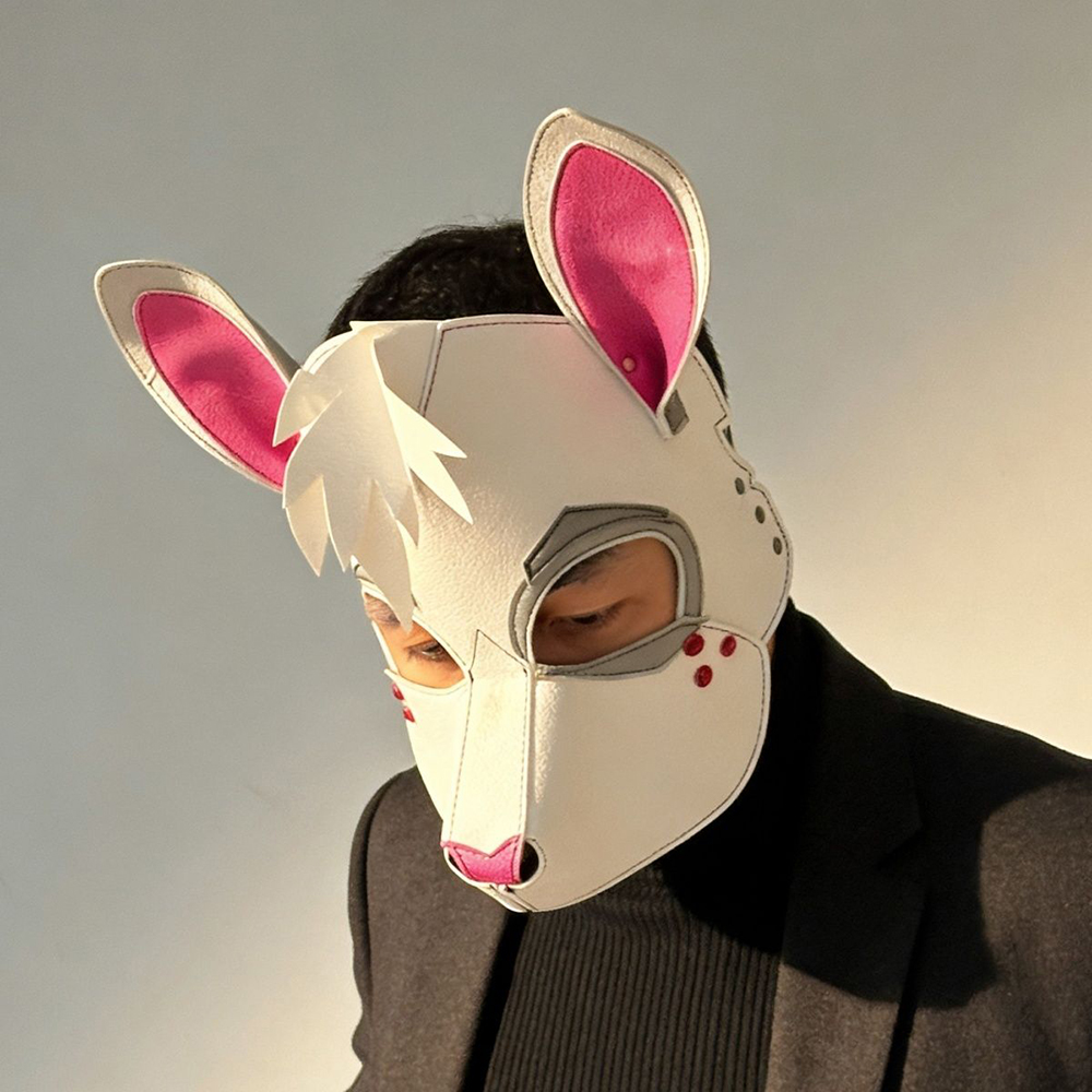 Punk Rabbit Mask White Bunny P - Cosplay Prop Patterns review and price