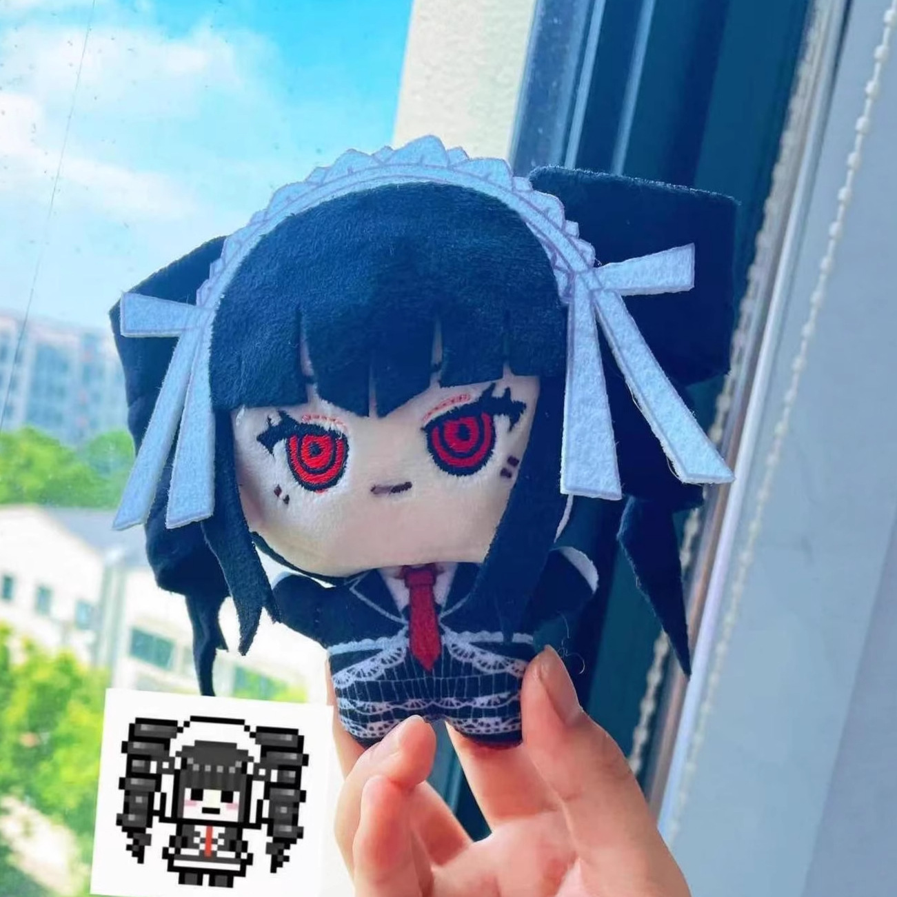 10cm Celestia Ludenberg Plushi - Cosplay Plushie Prop review and price