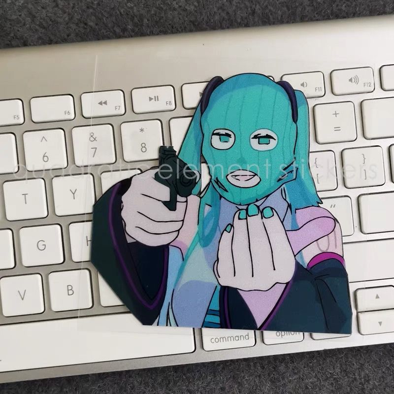 Miku Motorcycle Sticker Water  - Cosplay Prop Diy review and price