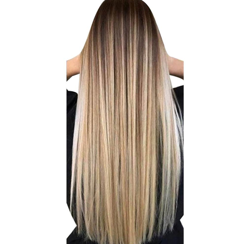72cm Women Long Straight Wig W - Wig Fiber Net review and price