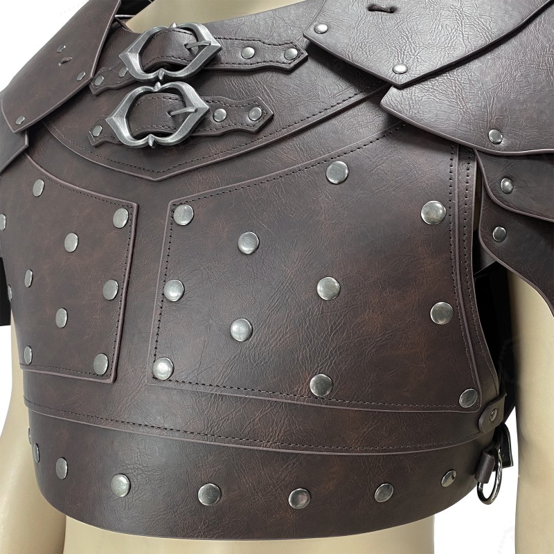 Medieval Studded Shoulder Ches - Cosplay Props review and price