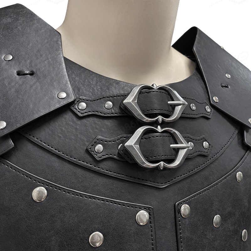 Medieval Studded Shoulder Ches - Cosplay Props review and price