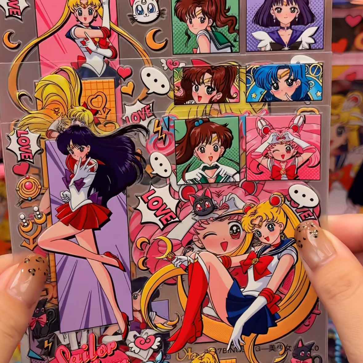Sailor Moon jelly 3D 5D planne - Cosplay Prop Diy review and price