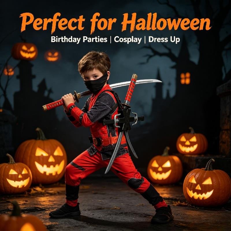 Halloween 1: 1 Ninja Set Child - Cosplay Prop Knife review and price