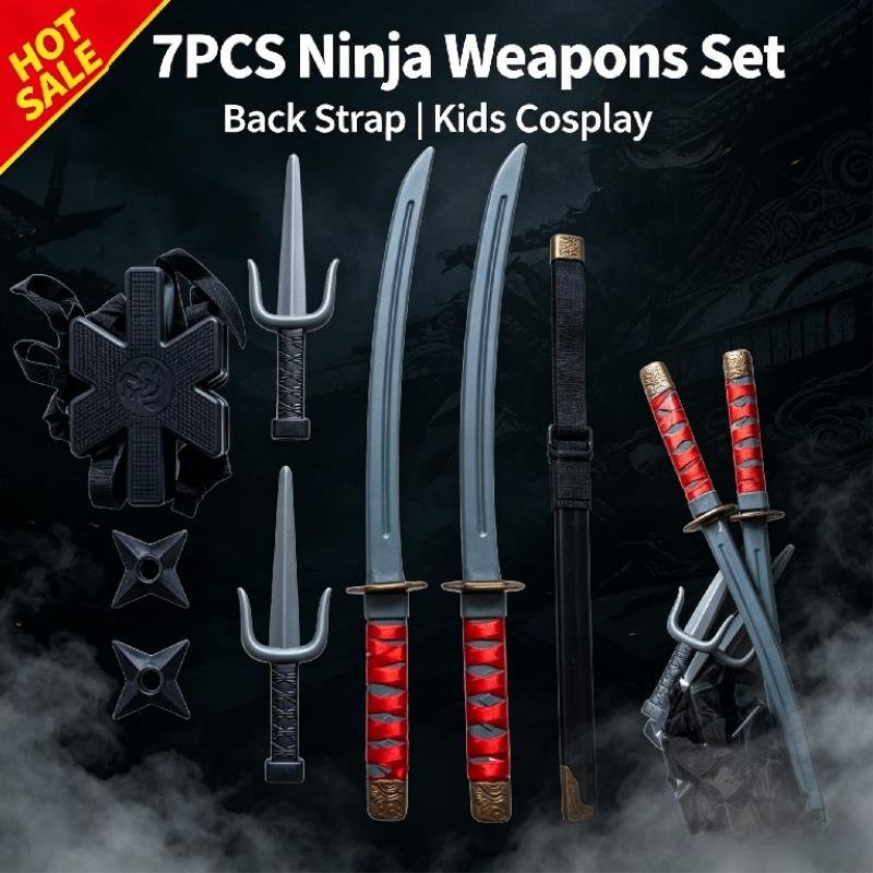 Halloween 1: 1 Ninja Set Child - Cosplay Prop Knife review and price