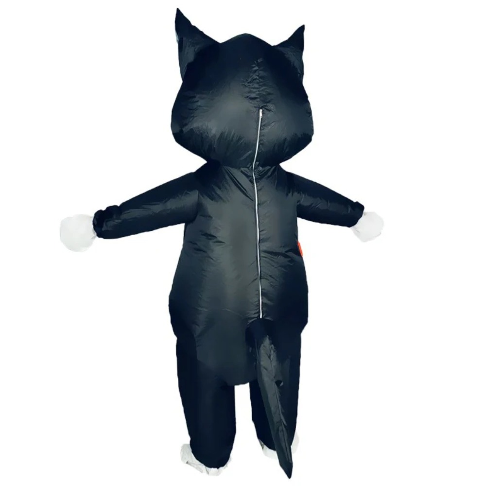 Orange Black Cat Inflatable Su - Cosplay Prop Business review and price