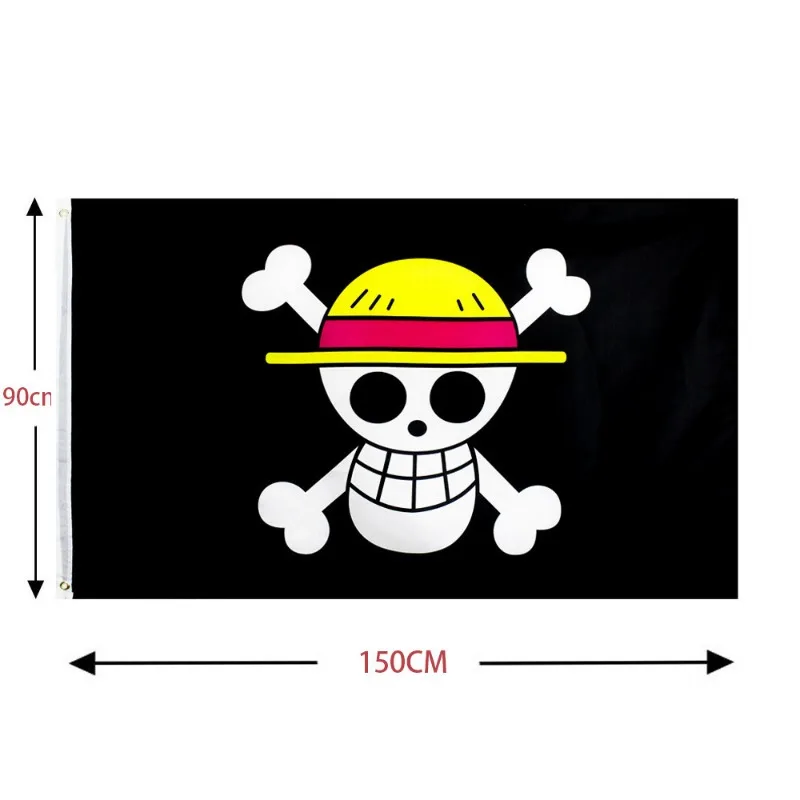 One Piece 90x150cm Pirate Skul - Cosplay Prop Painting review and price