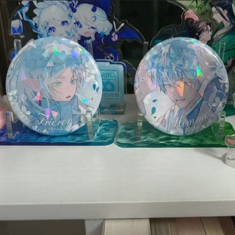 Anime Frieren Himmel Badge Car - Frieren Cosplay Prop review and price