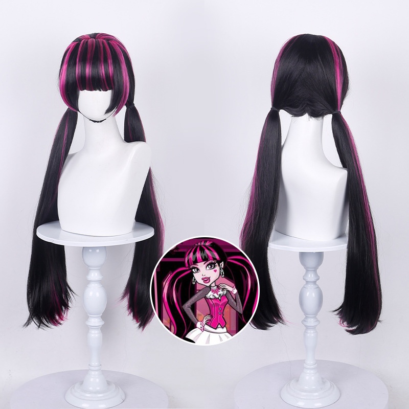 Anime Draculaura Cosplay Wig A - Wig Fiber Net review and price