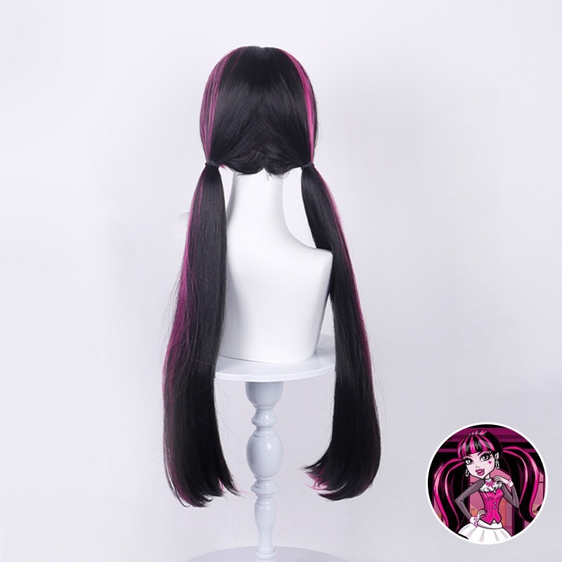 Anime Draculaura Cosplay Wig A - Wig Fiber Net review and price