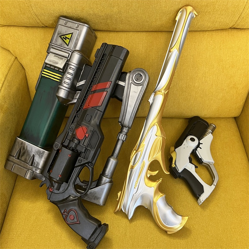 Cosplay Golden Guns Laser Rifl - Fallout Cosplay Prop review and price